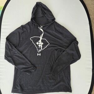 Under Armour South Carolina 1934 Graphic Hoodie Mens XXL Charcoal Gray